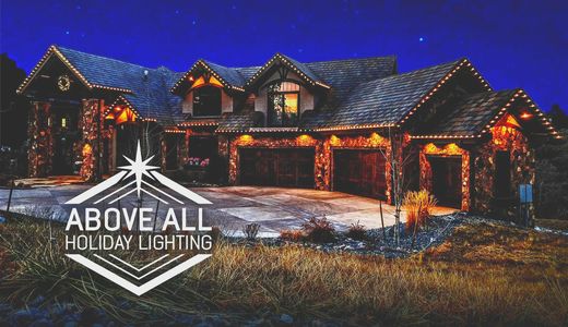 Christmas Lights in Colorado on Luxury Colorado Real Estate 3035788177 Above All Holiday Lighting