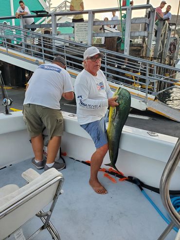Nice Dorado caught by Mike Parks