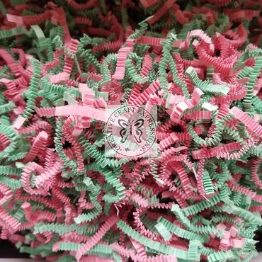 Basket filler. Paper shreds. Crinkle Stuffing