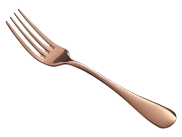 rose gold fork