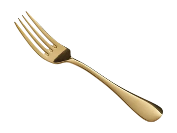 gold fork