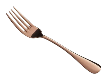 rose gold fork
