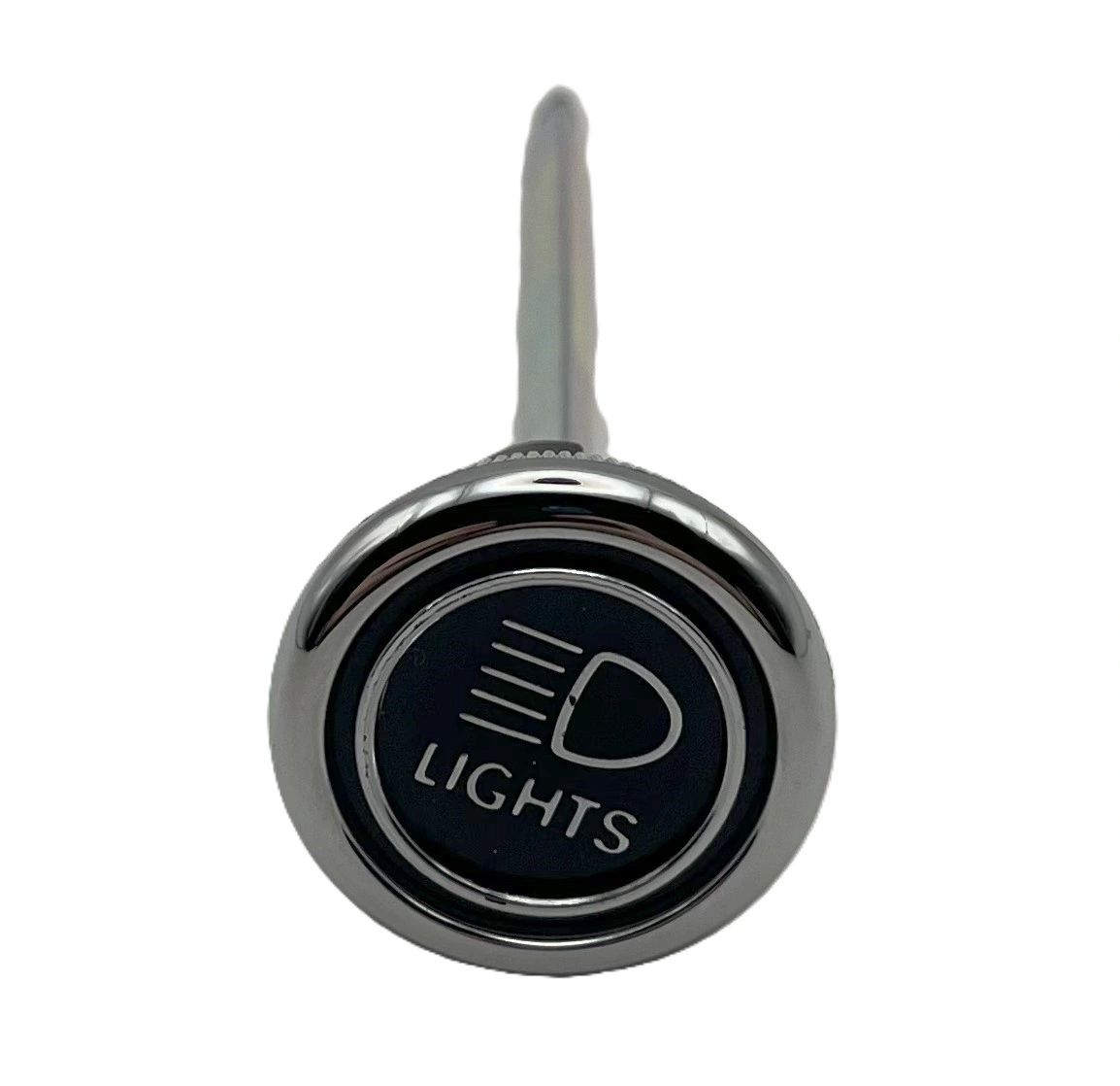 1979-1984 MUSTANG CHROME HEADLIGHT KNOB   D8BZ-11661-A