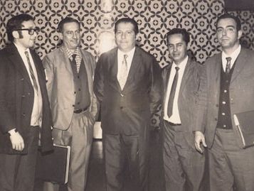 Fundadores da Associação dos Economiários Aposentados da Bahia