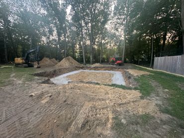 Garage foundation in EG