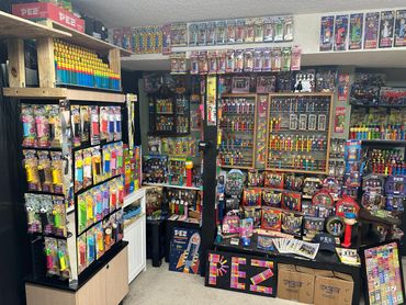 PEZ room wall 1 another angle