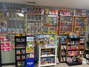PEZ room wall 3