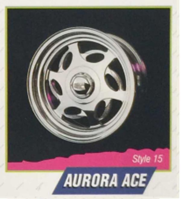 Retro Wheels, Retro Billets, Six Spoke Wheels, 6 spoke wheels, Custom Wheels, Aurora Ace Wheels