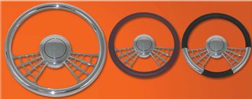 Crawley, Crawley design, Crawley steering wheel, custom steering wheel, billet steering wheel, retro