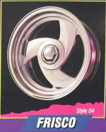 Frisco Wheels, Custom Wheels, Retro Wheels Three Spoke Wheels, 3 spoke, 3 spoke wheels, retro wheels