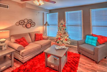 Christmas at the Redlands in downtown Palestine, Texas