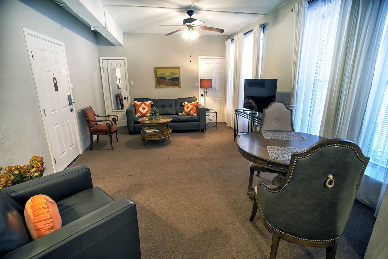 Suite 406 Living Room