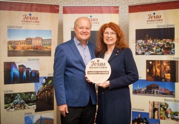 Mike Searcy and Jean Mollard