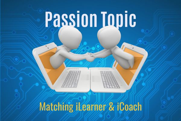 Shared passion topics match iCoaches and iLearners on the iCoachChannel