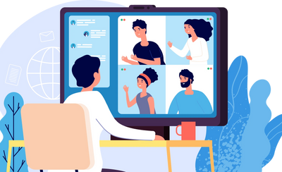 Online work is the norm