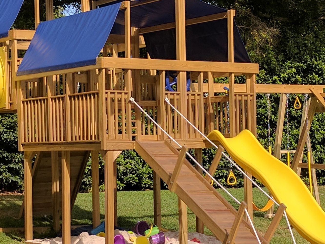 play tampa bay, playsets, swingsets, play nation, tampa, st petersburg, wood play, playground king