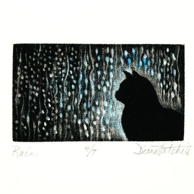 Printmaking Artist Minnesota Rain