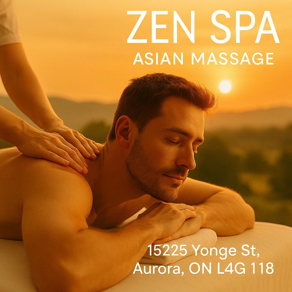 A man getting massaged