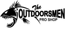 The Outdoorsmen Pro shop logo and illustration 