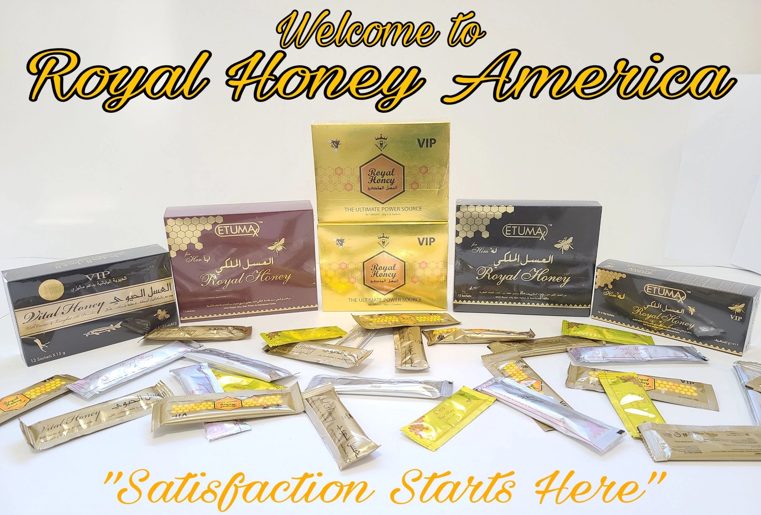 Royal Honey America - Royal Honey VIP
Etumax Dose Vital Royal Honey