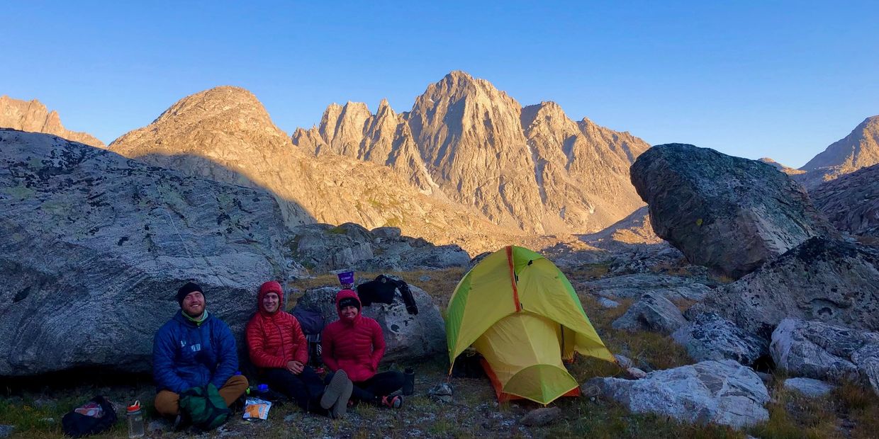 Wind River Range, Five Owls Tents, Backcountry camping