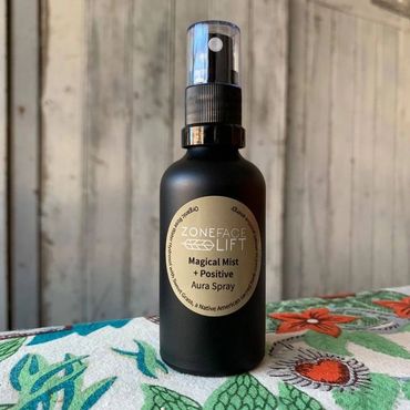 zonefacelift magal mist and positive aura spray