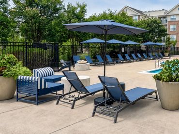 Resort-style pool and sundeck renovation at Windsor Leesburg in Leesburg, Virginia