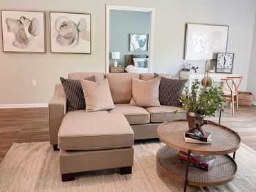 multi-family interior design model apartment, multifamily, model home merchandising