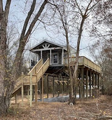 Elevated Riverfront Cottage