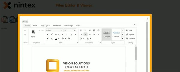 K2 Smart Form File Editor & Viewer Controls