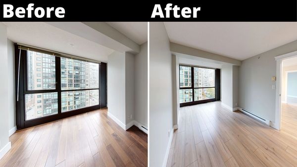 Before and After Bedroom Renovation Vancouver 