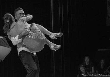 couple dancing tango