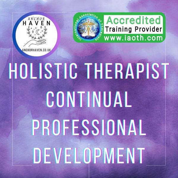 holistic therapist refresher training CPD at anchorhaven wirral.
meditation leader training.