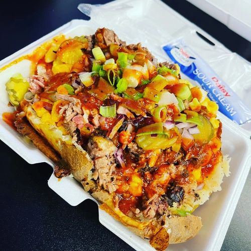 The Rob Brisket Loaded jacked! potato