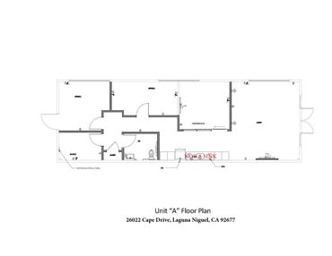 Crown Cape Center - Unit "A" Floor Plan