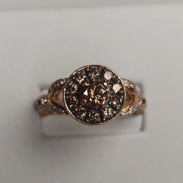 Le Vian Chocolate Diamond Split Shank Ring in 14K Rose Gold