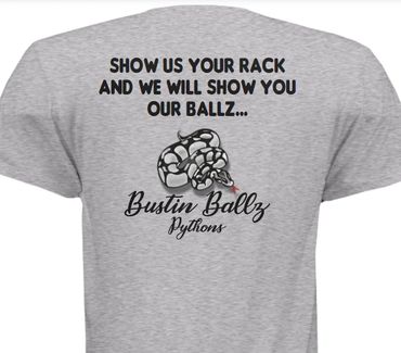 T-Shirt, Shirt, Sale, Ball, Python, Bustin, Ballz,