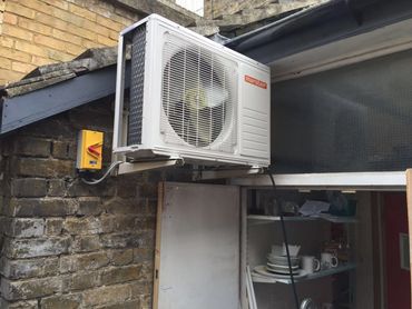 Marstair cellar CKA outdoor unit Telford