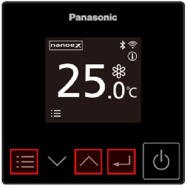 Panasonic Cellar Cooler Touchscreen