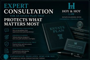 Expert estate planning consultation by Hoy & Hoy Law for protecting what matters most.