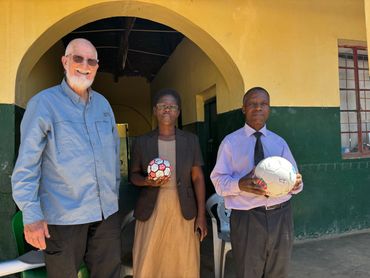 Providing school materials and training.