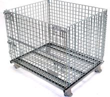 New collapsible wire mesh bins for sale.