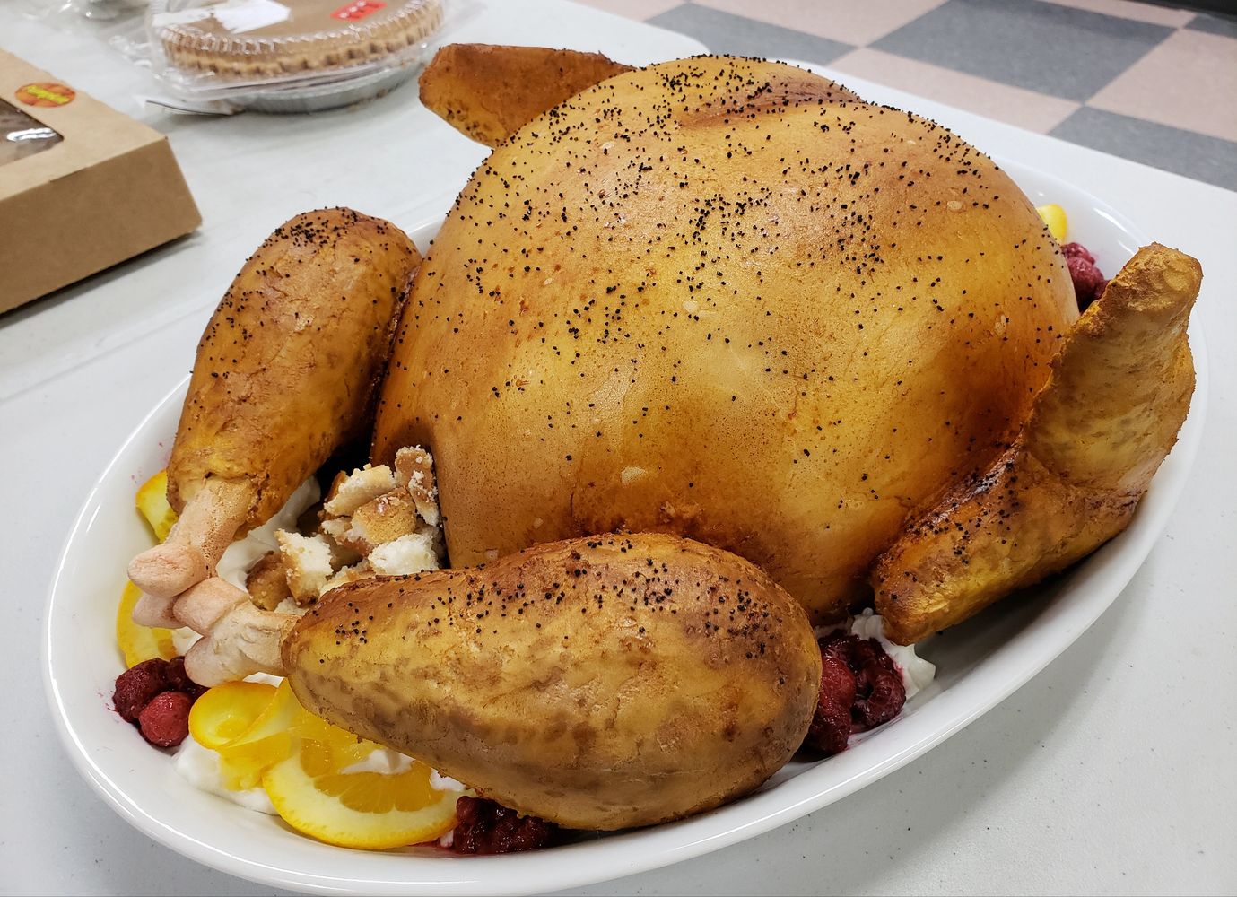 Roasted Turkey Cake