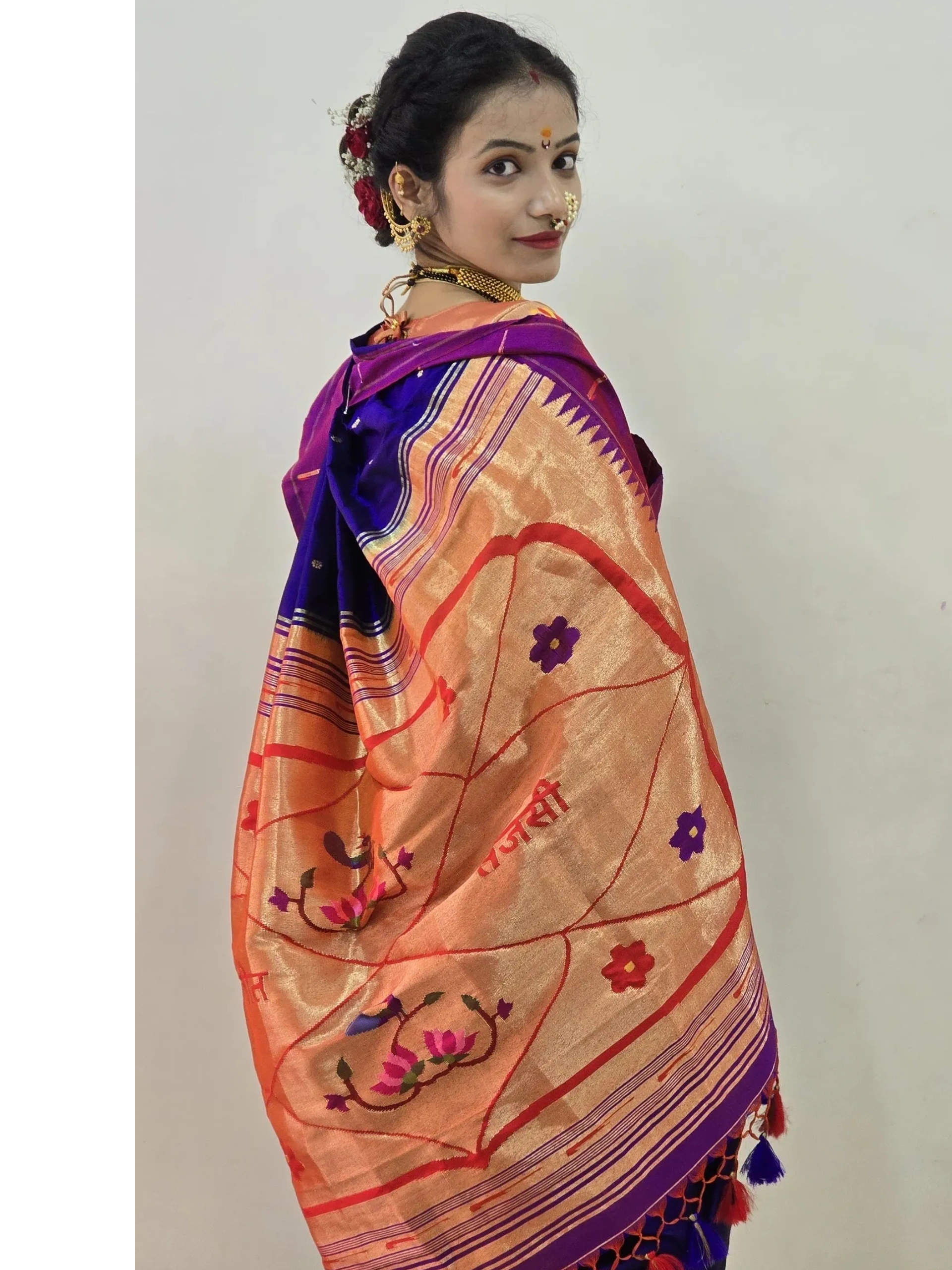 Tejasi my wife Custimized Paithani