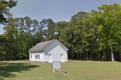 Photo of the Red Banks Primitive Baptist Church 