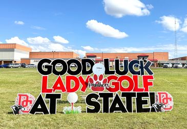 Good Luck Yard Card
Good Luck Yard Sign
Big Occasion Yard Greetings