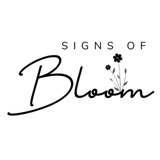 Signs of Bloom