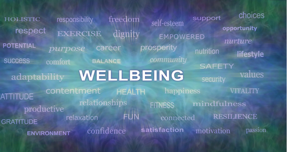 The comfort of a life of wellbeing