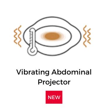 vibrating abdominal projector
