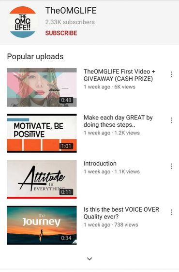 TheOmgLife Youtube Channel - Digital Search Technologies